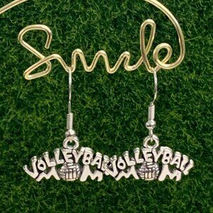 Volleyball Earring, Volleyball Mom Earring, Sports Earring, Gift Idea, Athlete